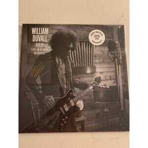 WILLIAM DUVALL- ALICE IN CHAINS- AUTOGRAPHED SIGNED VINYL ALBUM- Coke Bottle